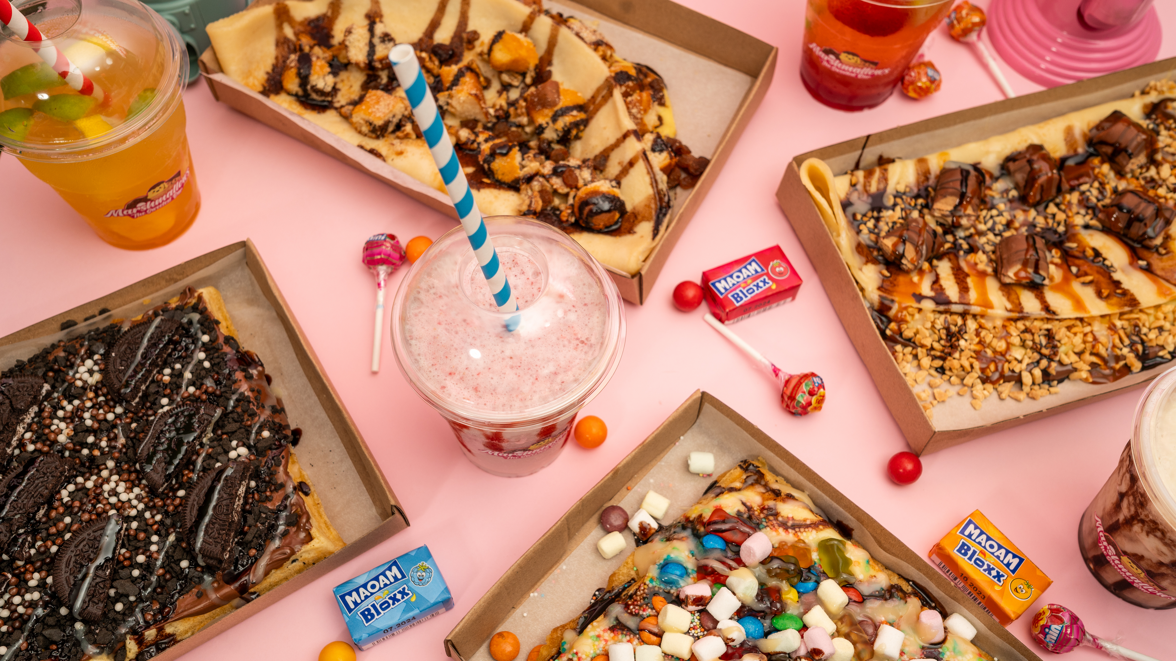 Marshmallows The Sweetest Bar Banner